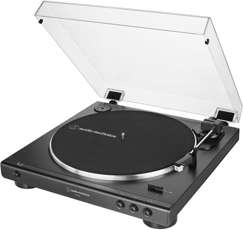Audio-Technica AT-LP60X-BK Fully Automatic Belt-Drive Turntable – Black