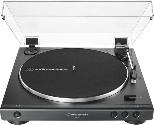 Audio-Technica AT-LP60X-BK Fully Automatic Belt-Drive Turntable – Black