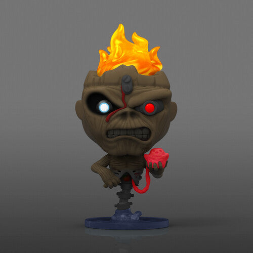 Funko Pop! Rocks: Iron Maiden – Eddie Glow-in-the-Dark Four-Figure Box Set – AE Exclusive