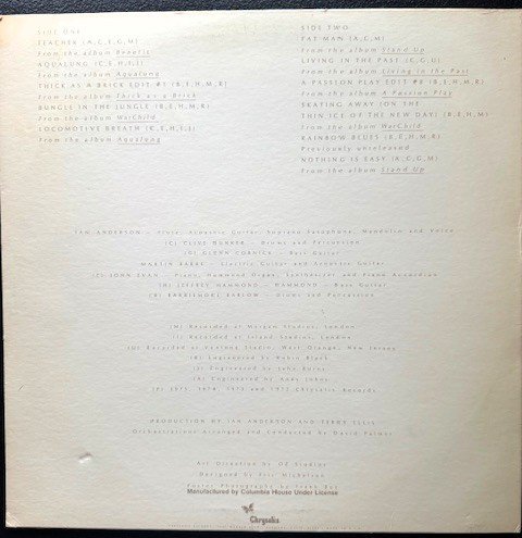 Jethro Tull – M.U.- The Best Of Jethro Tull (Used) - Maple City Music