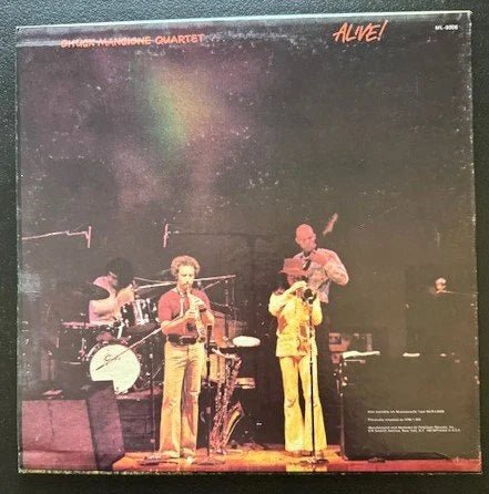 Chuck Mangione Quartet ‎– Alive! (Used) - Maple City Music