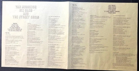 Van Morrison – His Band And The Street Choir - Maple City Music