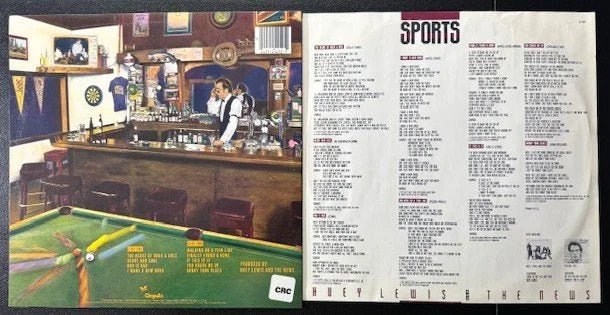 Huey Lewis And The News – Sports (Used) - Maple City Music