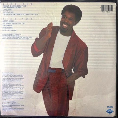 Billy Ocean – Love Zone (LP, 1986, Jive JL8 8409 / JL8-8409, CRC Club Edition, Sealed)) - Maple City Music