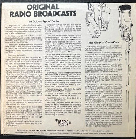 The Shadow Radio Program, Bret Morrison – The Shadow (Original Radio Broadcasts) (Used) - Maple City Music