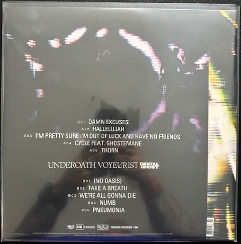 Underoath – Voyeurist: Digital Ghost (LP, 2023, Fearless Records FEAR02844) - Maple City Music