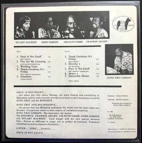 King Eric & His Knights – When You Visit The Bahamas... Once Is Not Enuff... - Maple City Music
