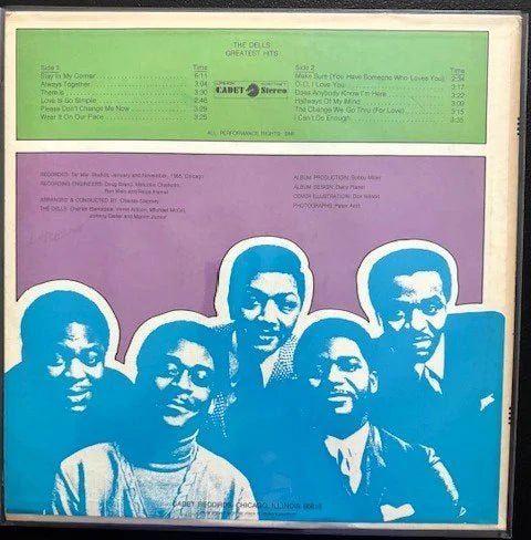The Dells – The Dells Greatest Hits (Used) - Maple City Music