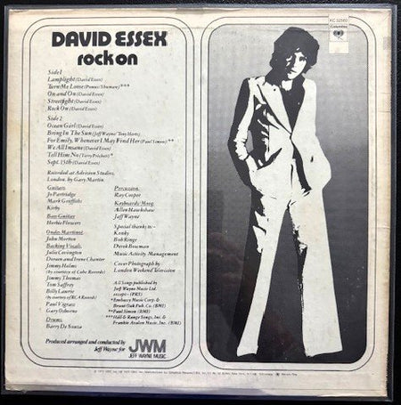 David Essex – Rock On (Used) - Maple City Music