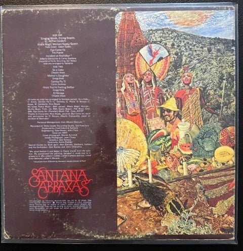 Santana – Abraxas (LP, 1970, CBS S 64087) - Maple City Music