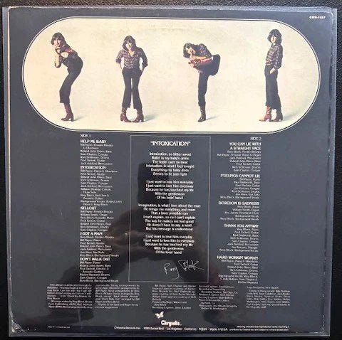 Rory Block – Intoxication (Used) - Maple City Music