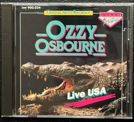 Ozzy Osbourne – Live USA (CD, Unofficial, Imtrat imt 900.024) - Maple City Music