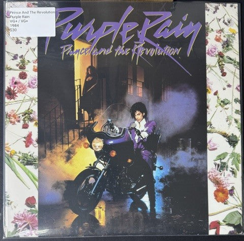 Prince And The Revolution – Purple Rain (LP, Album, Stereo, Allied Pressing, 1984, Warner Bros. Records 25110-1)