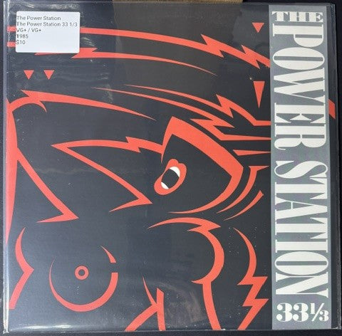 The Power Station – The Power Station 33⅓ (LP, Album, Jacksonville Pressing, 1985, Capitol Records SJ-12380)