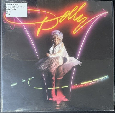 Dolly Parton – Great Balls Of Fire (LP, Album, Gatefold, 1979, RCA Victor AHL 1-3361)