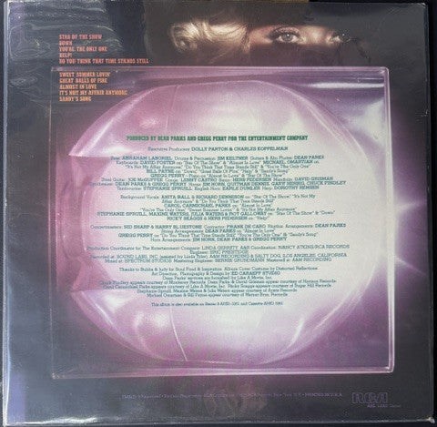 Dolly Parton – Great Balls Of Fire (LP, Album, Gatefold, 1979, RCA Victor AHL 1-3361)