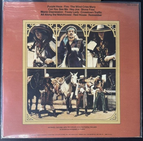 Jimi Hendrix Experience – Smash Hits (LP, Compilation, Stereo, Pitman Pressing, 1969, Reprise Records MS 2025)