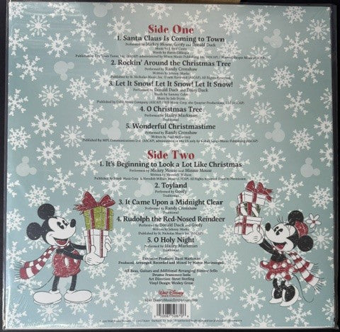 Various – Disney Jingle Bell Fun (LP, Album, Red Translucent, 2022, Walt Disney Records D004040501)