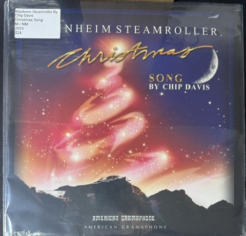 Mannheim Steamroller By Chip Davis – Christmas Song (LP, Album, Target Exclusive Translucent Red, 2025, American Gramaphone Records AG1230-1)