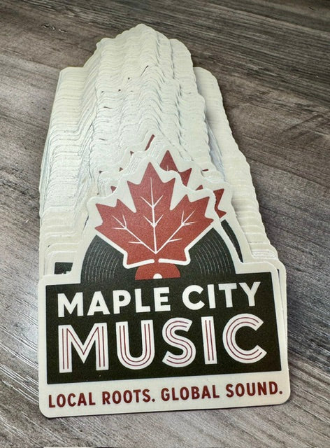 Maple City Music Sticker