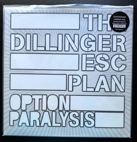 The Dillinger Escape Plan – Option Paralysis (Gold & Black Marbled LP, 2023, Season Of Mist SOM200LP) - Maple City Music