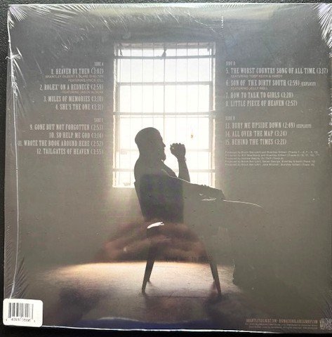 Brantley Gilbert – So Help Me God (2xLP, Clear Vinyl, Deluxe Edition, 2023, The Valory Music Co. VMCBG0530B ST02) - Maple City Music