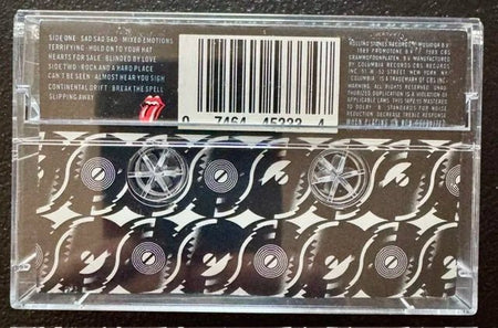 The Rolling Stones – Steel Wheels (Cassette, 1989, Rolling Stones Records 7464-45333-4) - Maple City Music