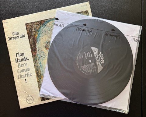Ella Fitzgerald – Clap Hands, Here Comes Charlie! (LP, Stereo, 1961, Verve V6-4053) - Maple City Music