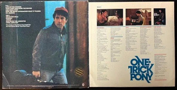 Paul Simon ‎– One-Trick Pony (Used) - Maple City Music