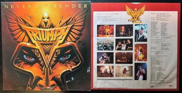 Triumph – Never Surrender (Used) - Maple City Music
