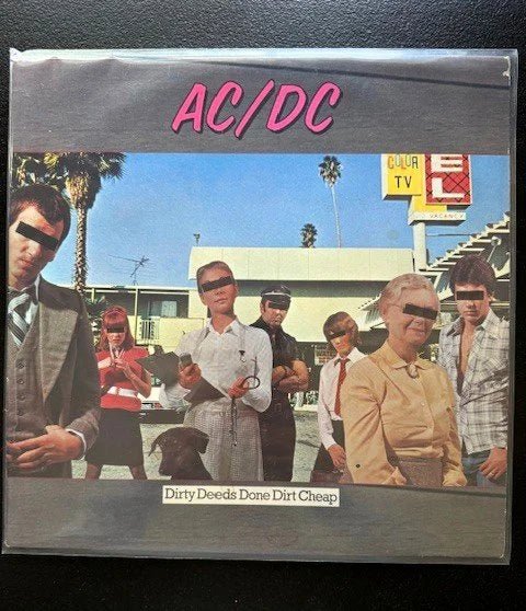 AC/DC – Dirty Deeds Done Dirt Cheap (Used) - Maple City Music