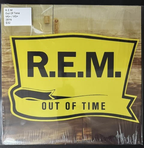 R.E.M. – Out Of Time (Vinyl LP, 2016, Concord Bicycle Music 0888072004405, 180-Gram 25th Anniversary Edition)