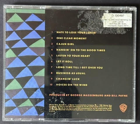 Little Feat – Let It Roll (CD, 1988, Warner Bros. Records 9 25750-2, BMG Club Edition)