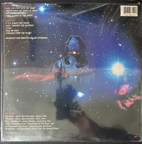 Bonnie Tyler – Faster Than The Speed Of Night (Vinyl, 1983, Columbia BFC 38710, Carrollton Pressing)