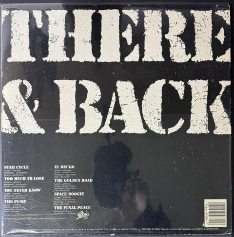 Jeff Beck – There & Back (Vinyl LP, 1980, Epic FE 35684, Pitman Pressing)