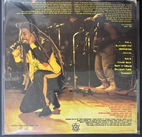 Bunny Wailer – Live ! (LP, 1983, Solomonic C1975-1983, Jamaica)