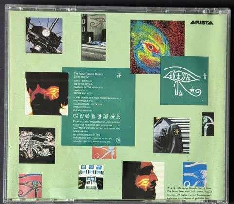 The Alan Parsons Project – Eye In The Sky (CD, 1985, Arista ARCD 8033, Japan Pressing)