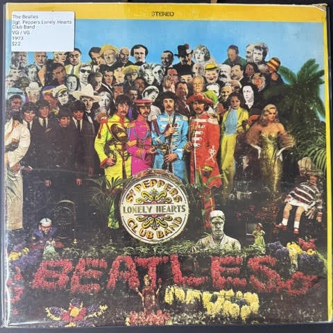The Beatles – Sgt. Pepper's Lonely Hearts Club Band (Vinyl LP, 1973, Capitol Records / Apple Records SMAS 2653, Winchester Pressing)