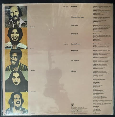 Weather Report – Heavy Weather (Vinyl LP, 1977, Columbia PC 34418, Pitman Press)