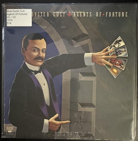 Blue Öyster Cult – Agents Of Fortune (Vinyl LP, 1976, Columbia PC 34164, US Santa Maria Pressing, Gatefold)