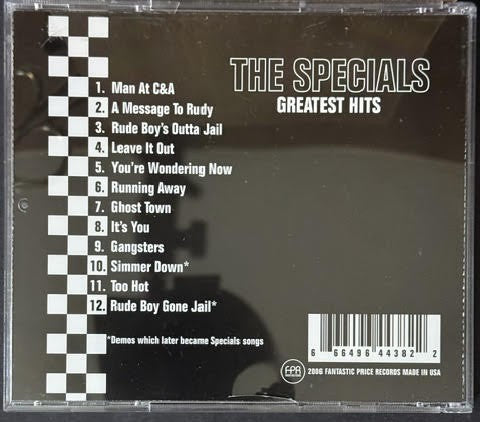 The Specials – Greatest Hits (CD, 2006, Fantastic Price Records BIG 4438, US)