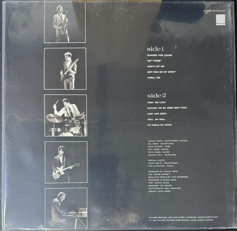 Johnny Reno & The Sax Maniacs – Full Blown (LP, 1985, Rounder Records 9001)