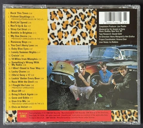 Title Stray Cats – Runaway Boys (A Retrospective '81 To '92) (CD, 1996, EMI CDP 553728, Columbia House Club Edition)