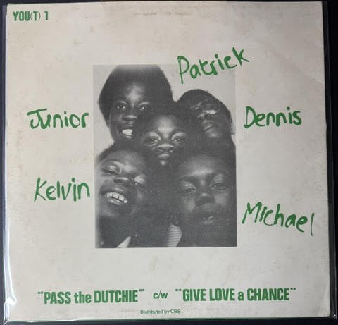 Musical Youth – Pass The Dutchie (Special 12" Club Version) (12", 45 RPM, 1982, MCA Records YOUT 1)