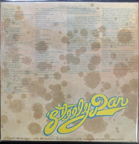 Steely Dan – Can't Buy A Thrill (LP, 1972, ABC Records ABCX-758, Stereo, Gatefold, Santa Maria/Terre Haute Variant)