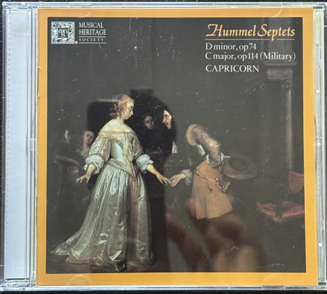 Johann Nepomuk Hummel – Septets Op. 74 & Op. 114 “Military” (CD, 2001, Musical Heritage Society 5167859)
