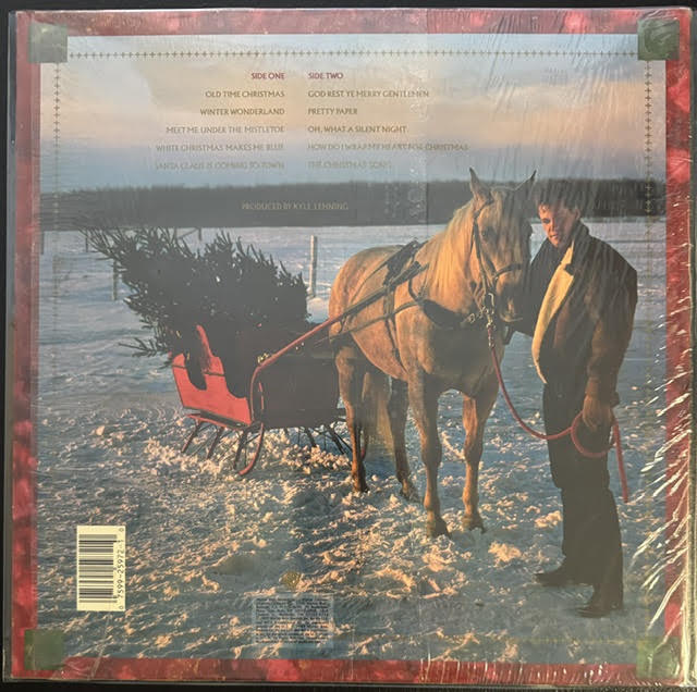 Randy Travis – An Old Time Christmas (LP, Album, Specialty Pressing, 1989, Warner Bros. Records 1-25972)