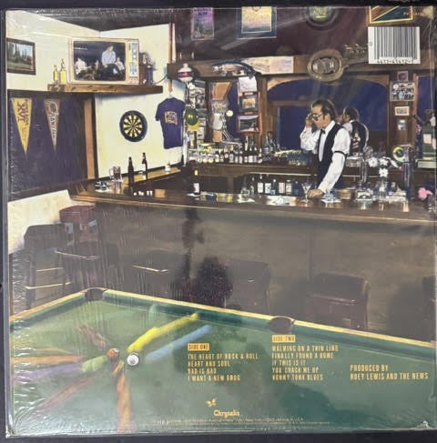 Huey Lewis And The News – Sports (Vinyl, 1983, Chrysalis FV 41412, Columbia House Pitman Pressing)