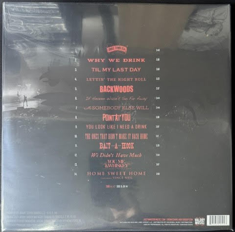 Justin Moore – Greatest Hits (LP, Compilation, Red Smoke, 2024, The Valory Music Co. VMCJM0570A)