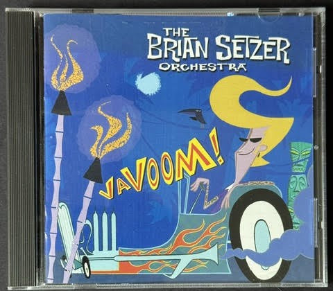 The Brian Setzer Orchestra – Vavoom! (CD, 2000, Interscope Records 0694907332, HDCD)